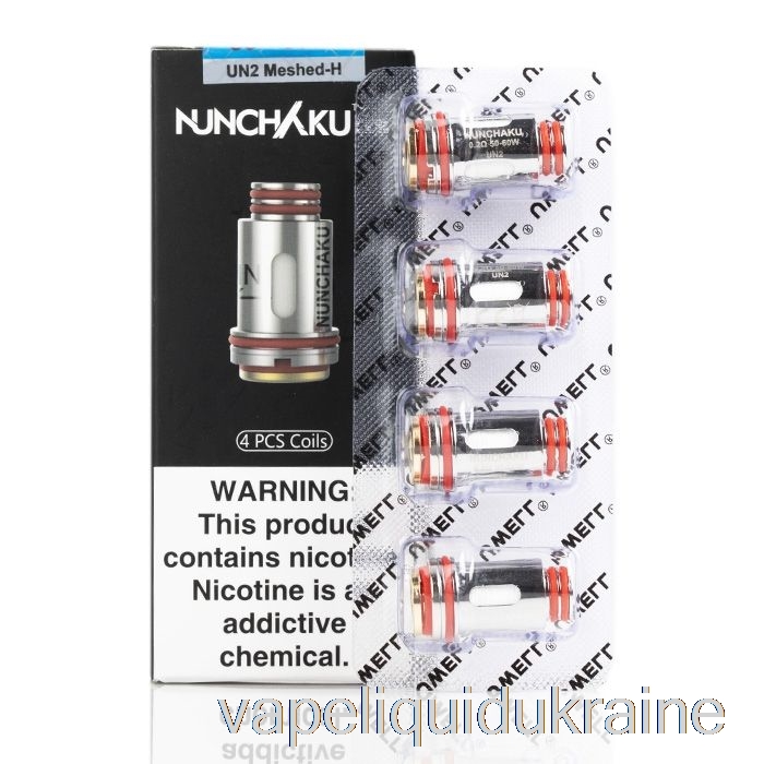 Vape Liquid Ukraine Uwell Nunchaku Replacement Coils 0.14ohm SS316L Meshed-H Coils